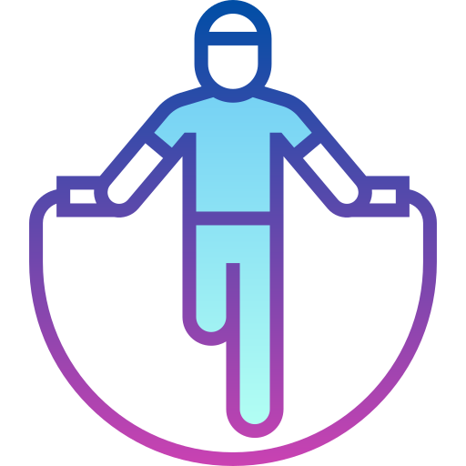 person about to jump rope
